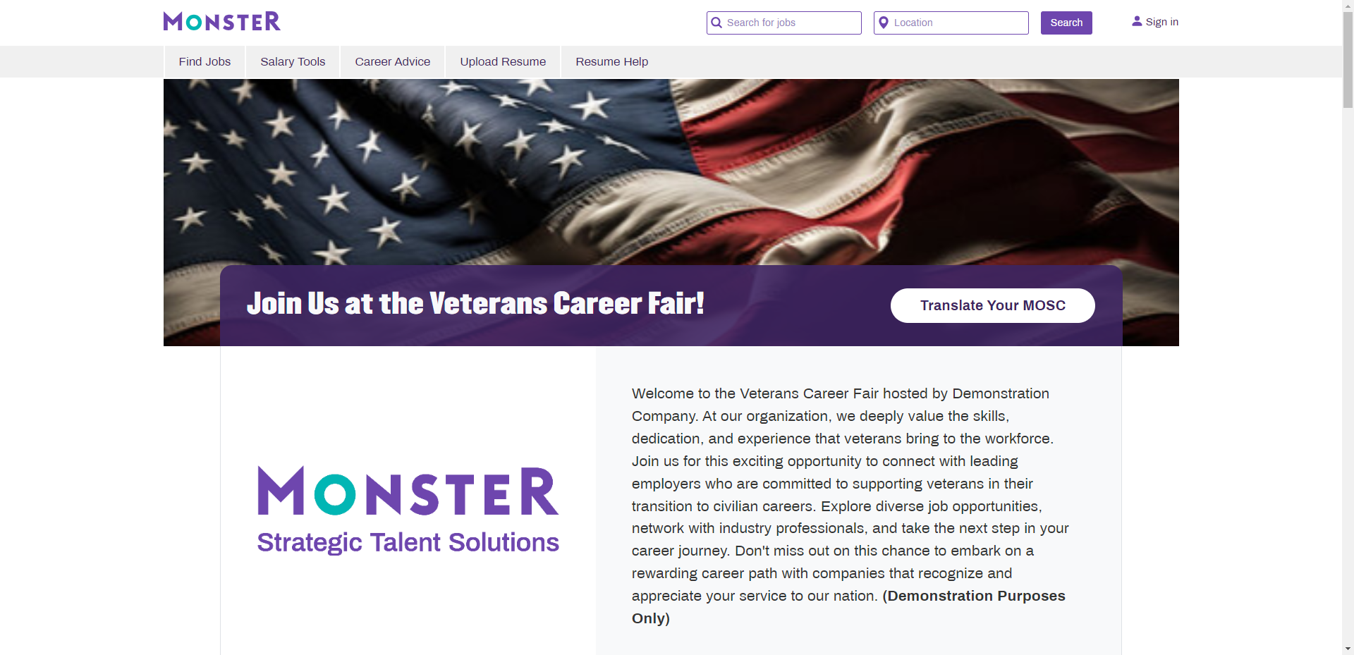 EBOD Template - Veteran