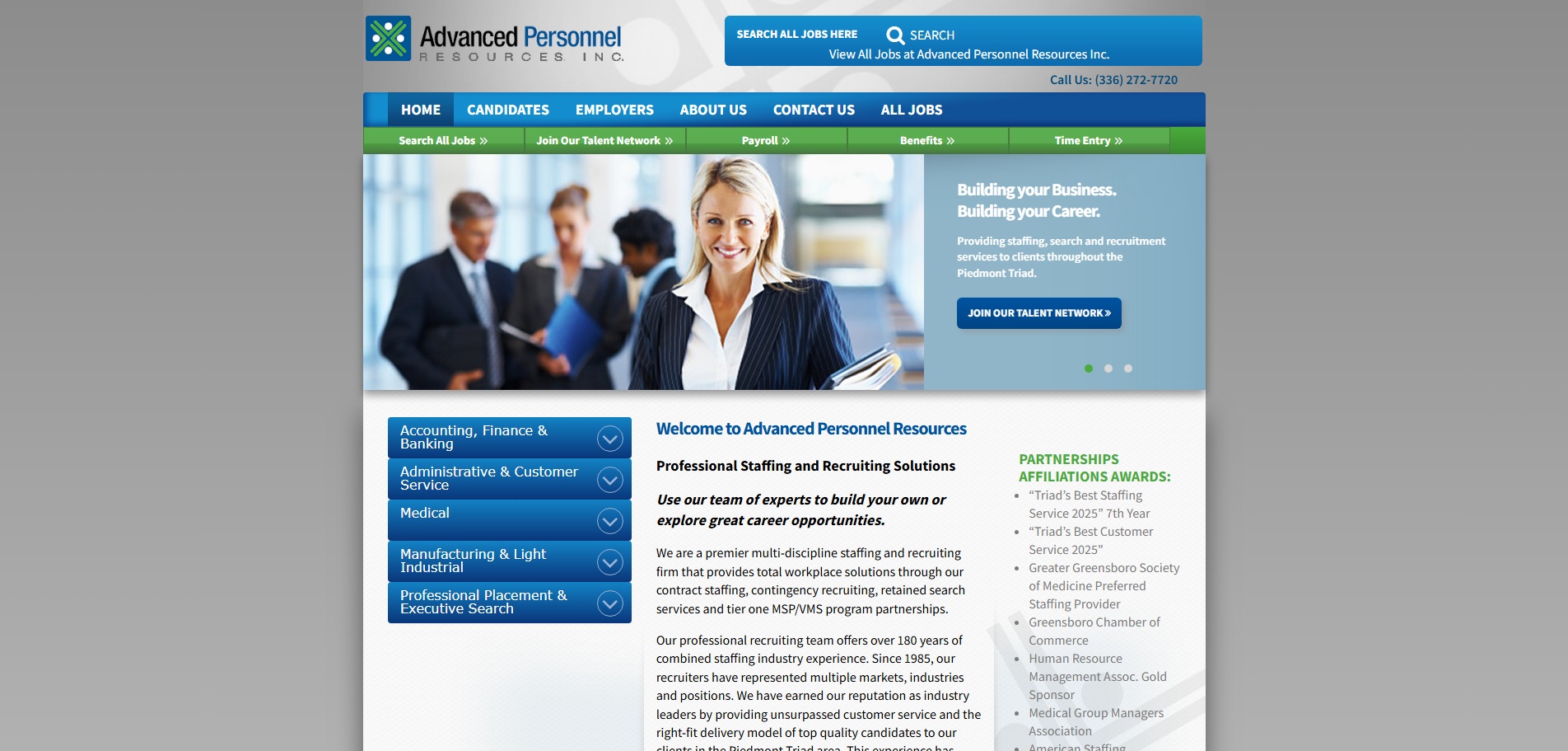 Advanced Personnel Resources Inc (APR)